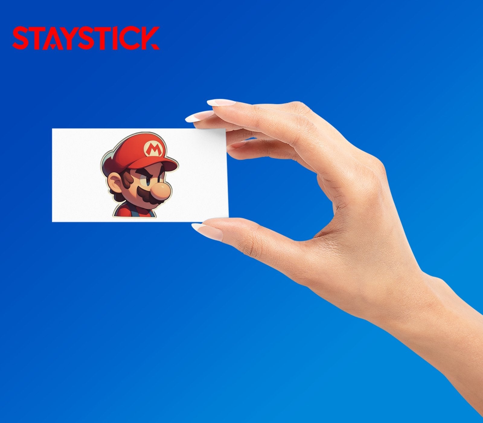 SUPER MARIO STICKER Premium Vinyl Sticker