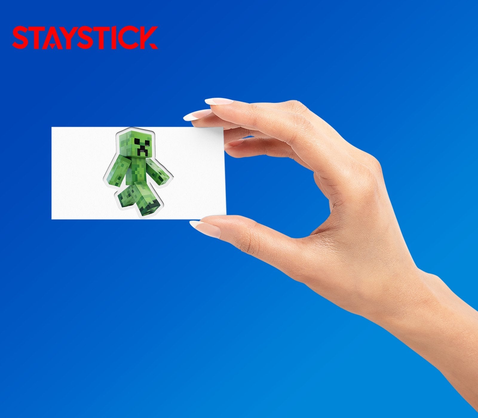 Minecraft Creeper Sticker Premium Vinyl Sticker