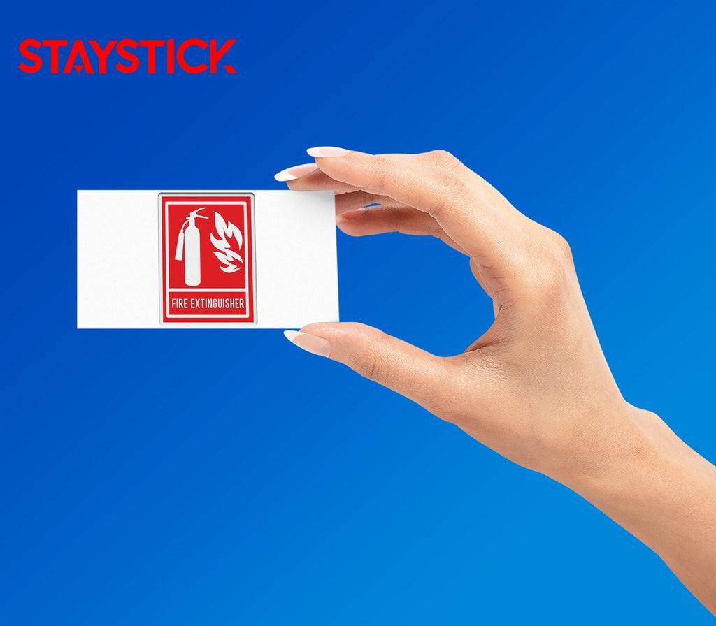 FIRE EXTINGUISHER STICKER Safety Sticker