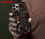 TRIBAL PATTERN MOBILE STICKER