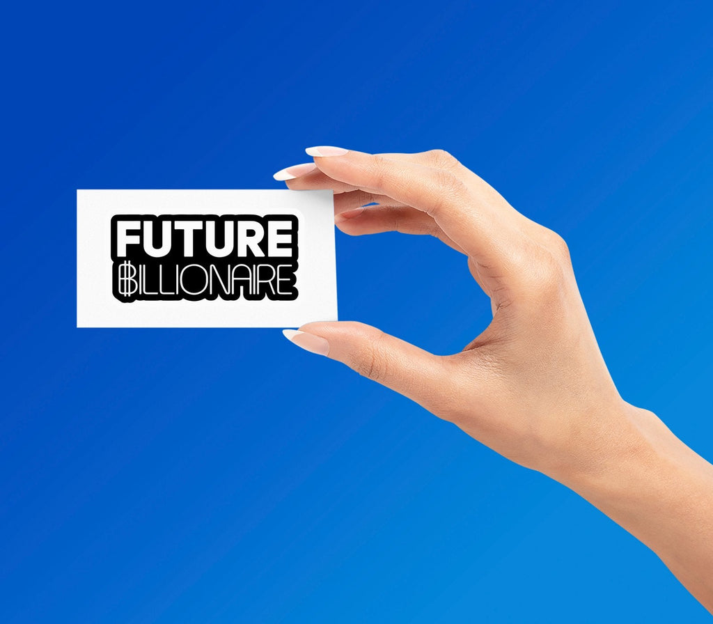 FUTURE STICKER Metalized Sticker