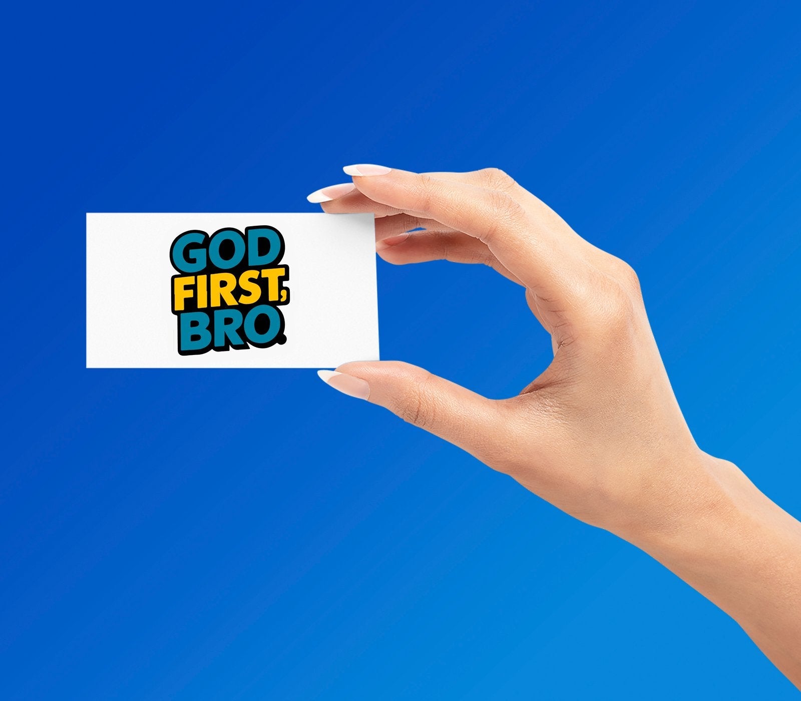 GOD STICKER Premium Vinyl Sticker