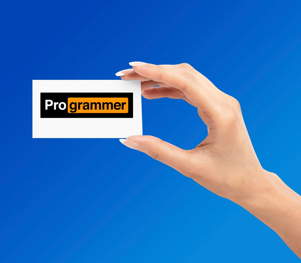 PROGRAMER STICKER Premium Vinyl Sticker