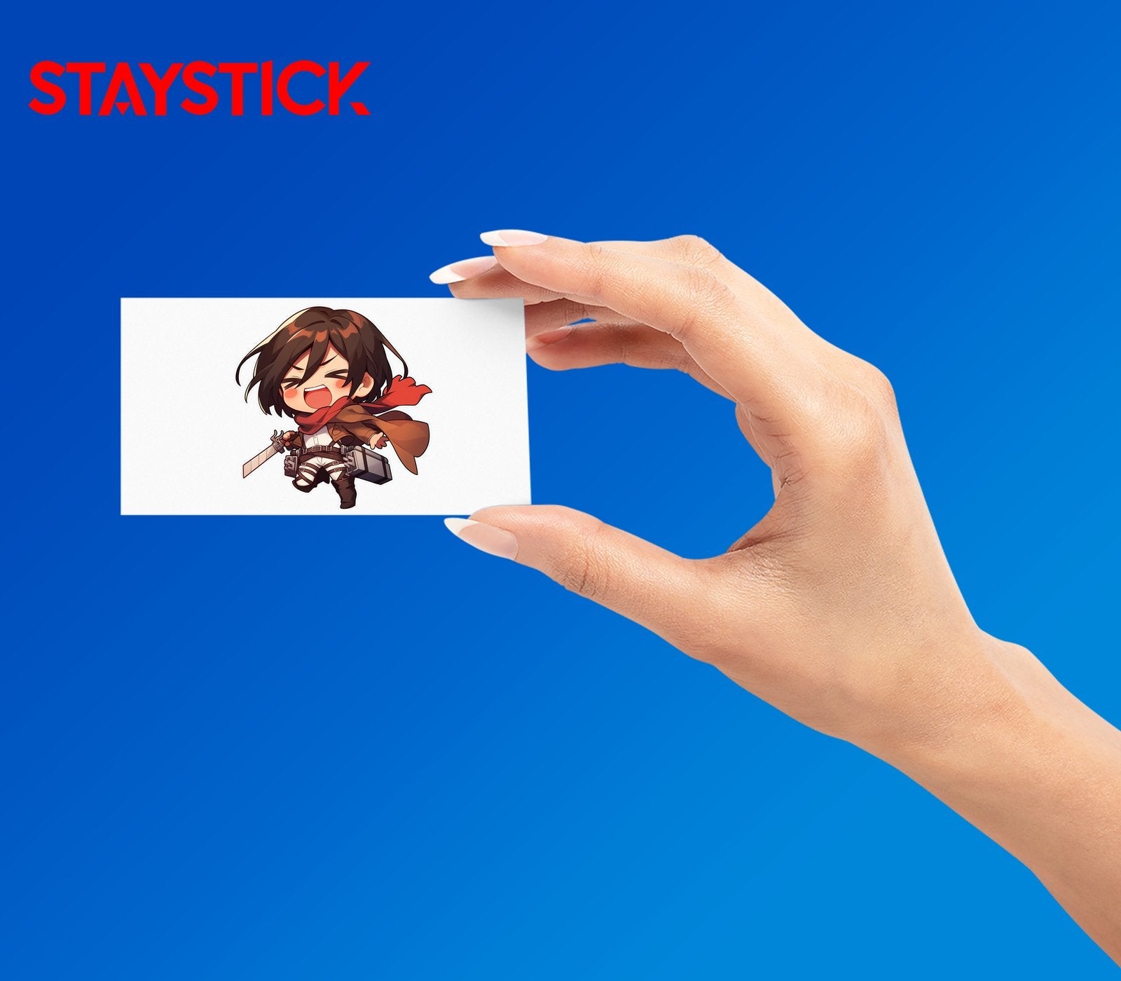 Cute Girl Sticker Premium Vinyl Sticker
