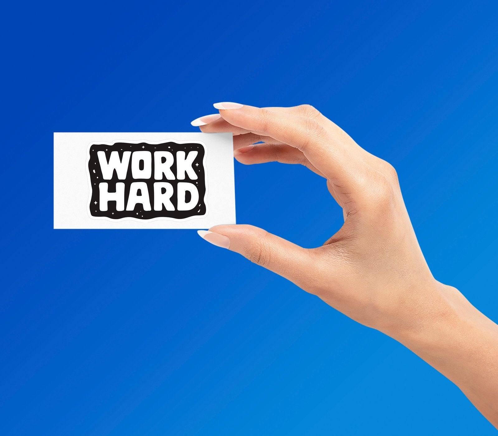 MOTIVATE STICKER Metalized Sticker