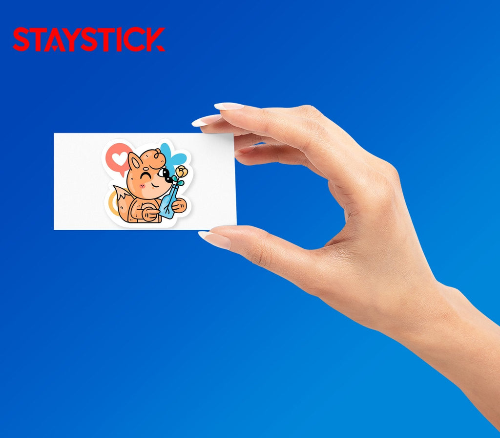 Cartoon Sticker Premium Vinyl Sticker