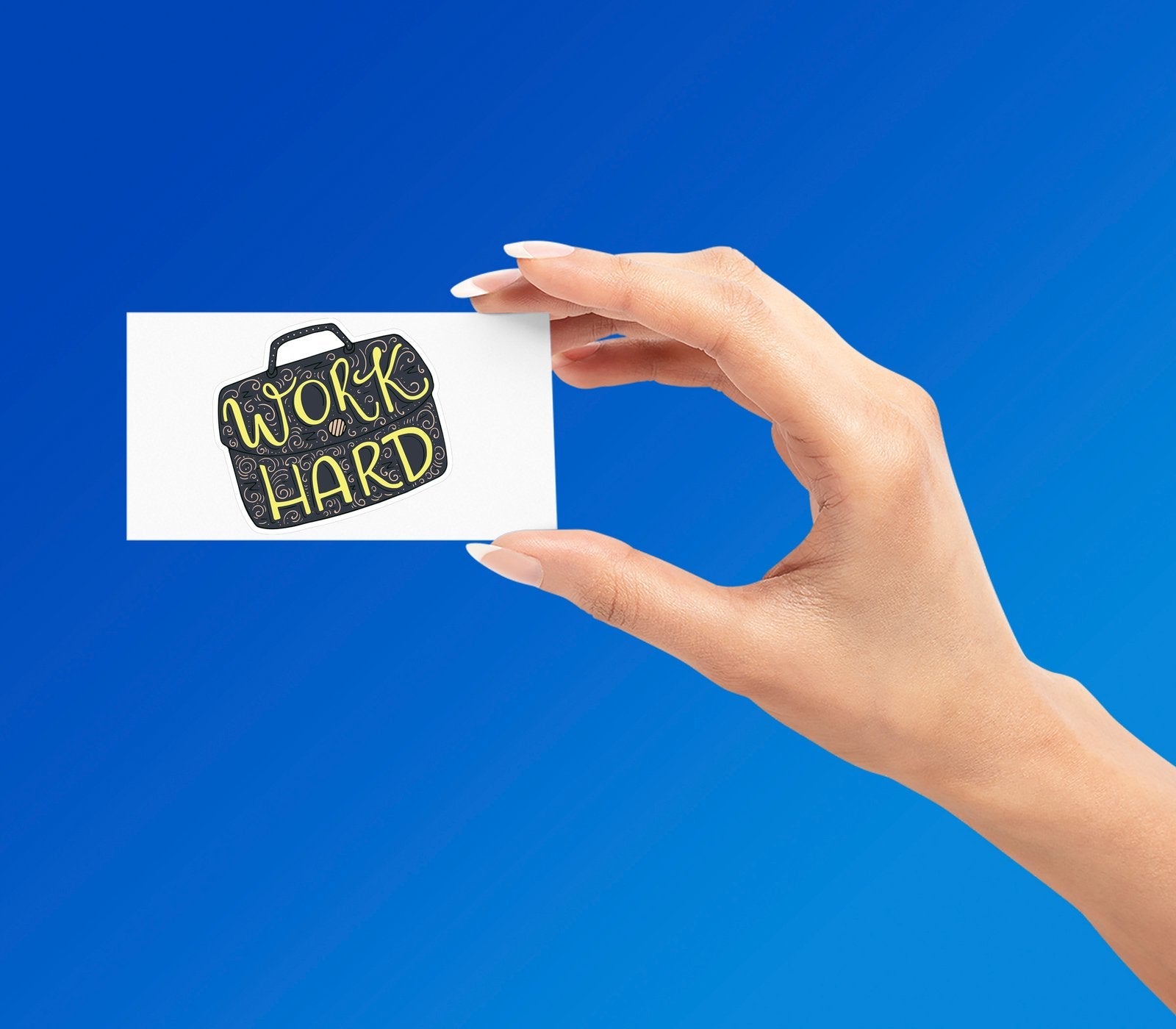 MOTIVATE STICKER Metalized Sticker