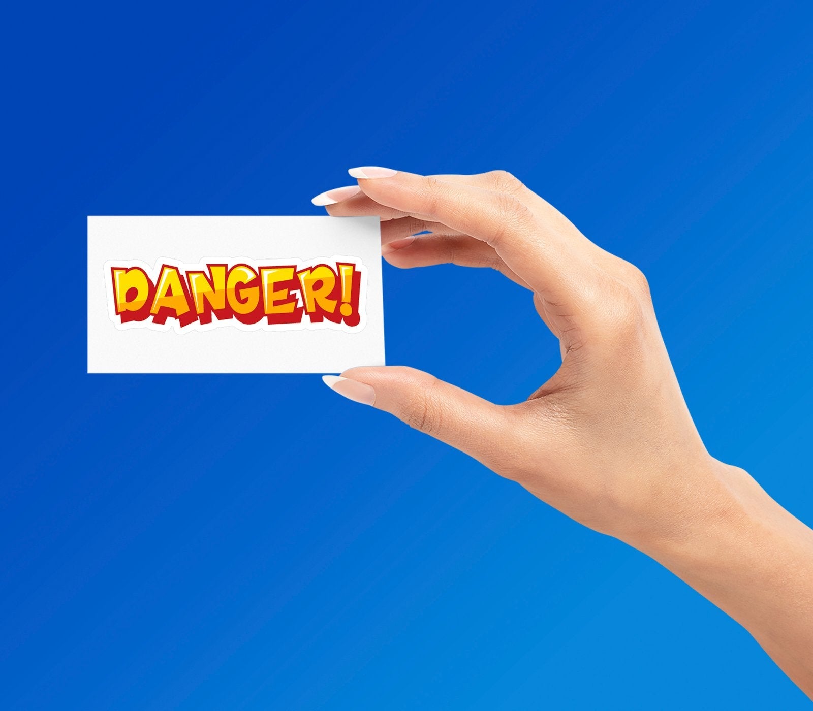 MOTIVATE STICKER Metalized Sticker