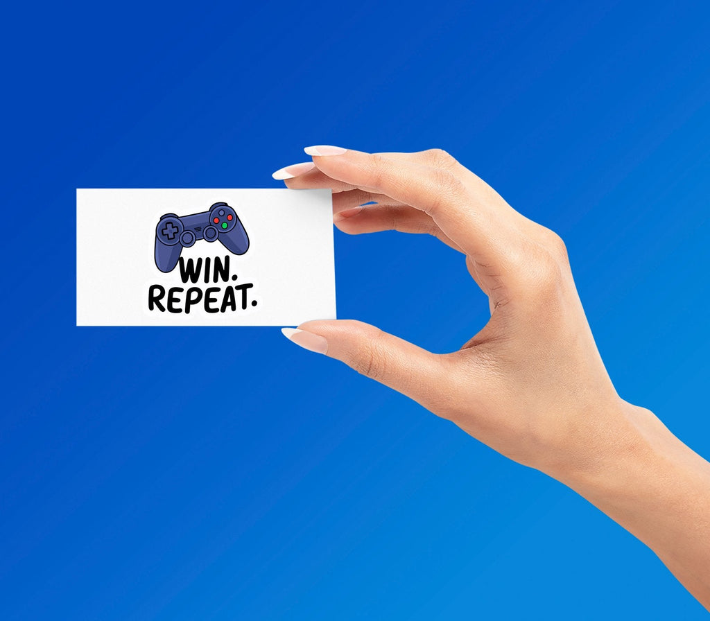 WIN STICKER Premium Vinyl Sticker