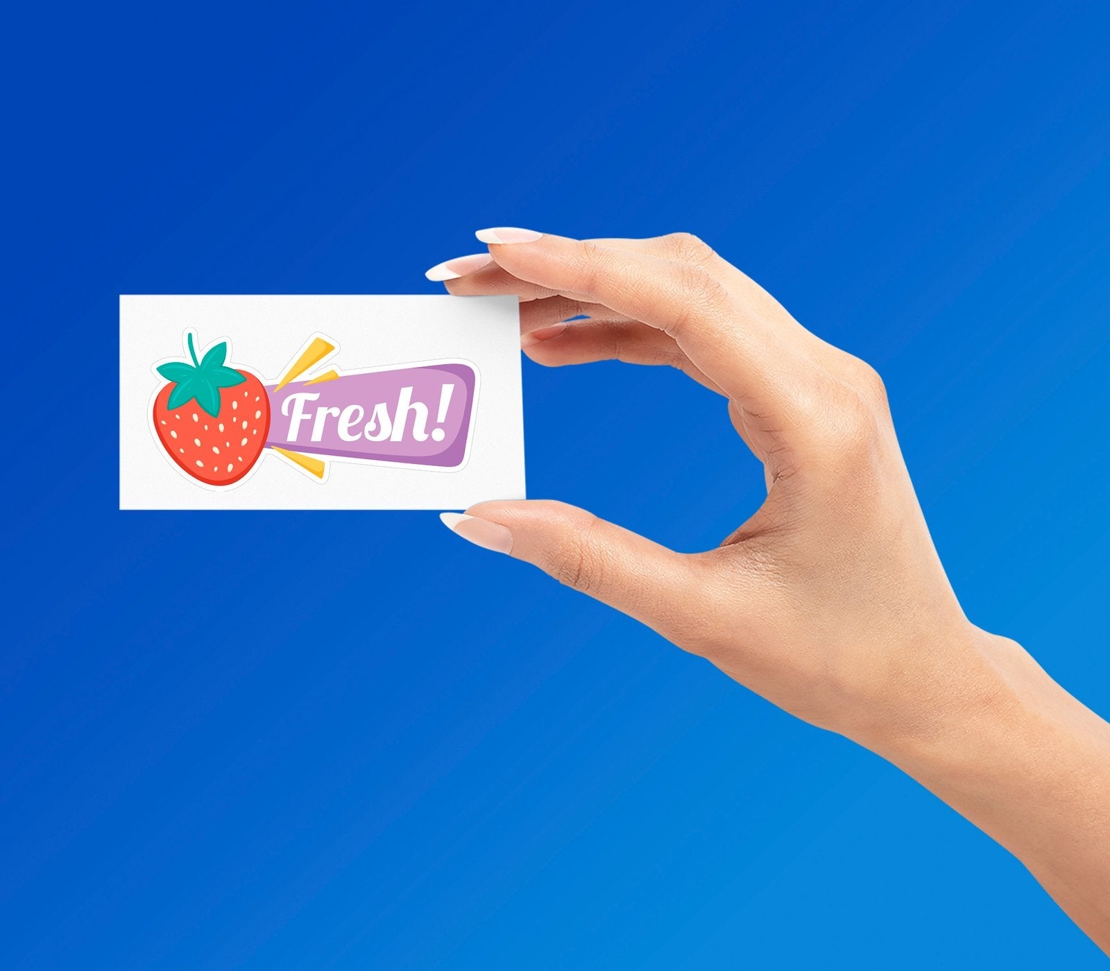 fresh sticker Premium Vinyl Sticker