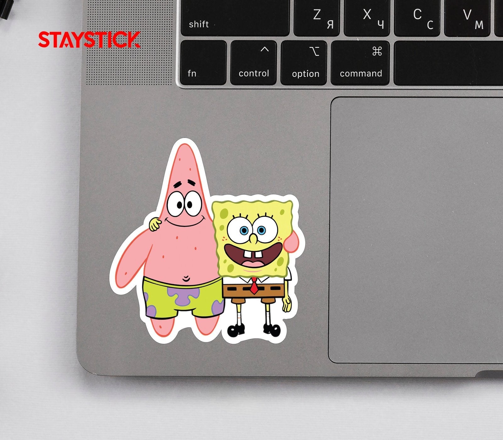 Spongebob and Patrick Best Friends Sticker Premium Vinyl Sticker