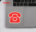 TELEPHONE STICKER Premium Vinyl Sticker