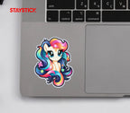 CUTE GIRL STICKER Premium Vinyl Sticker