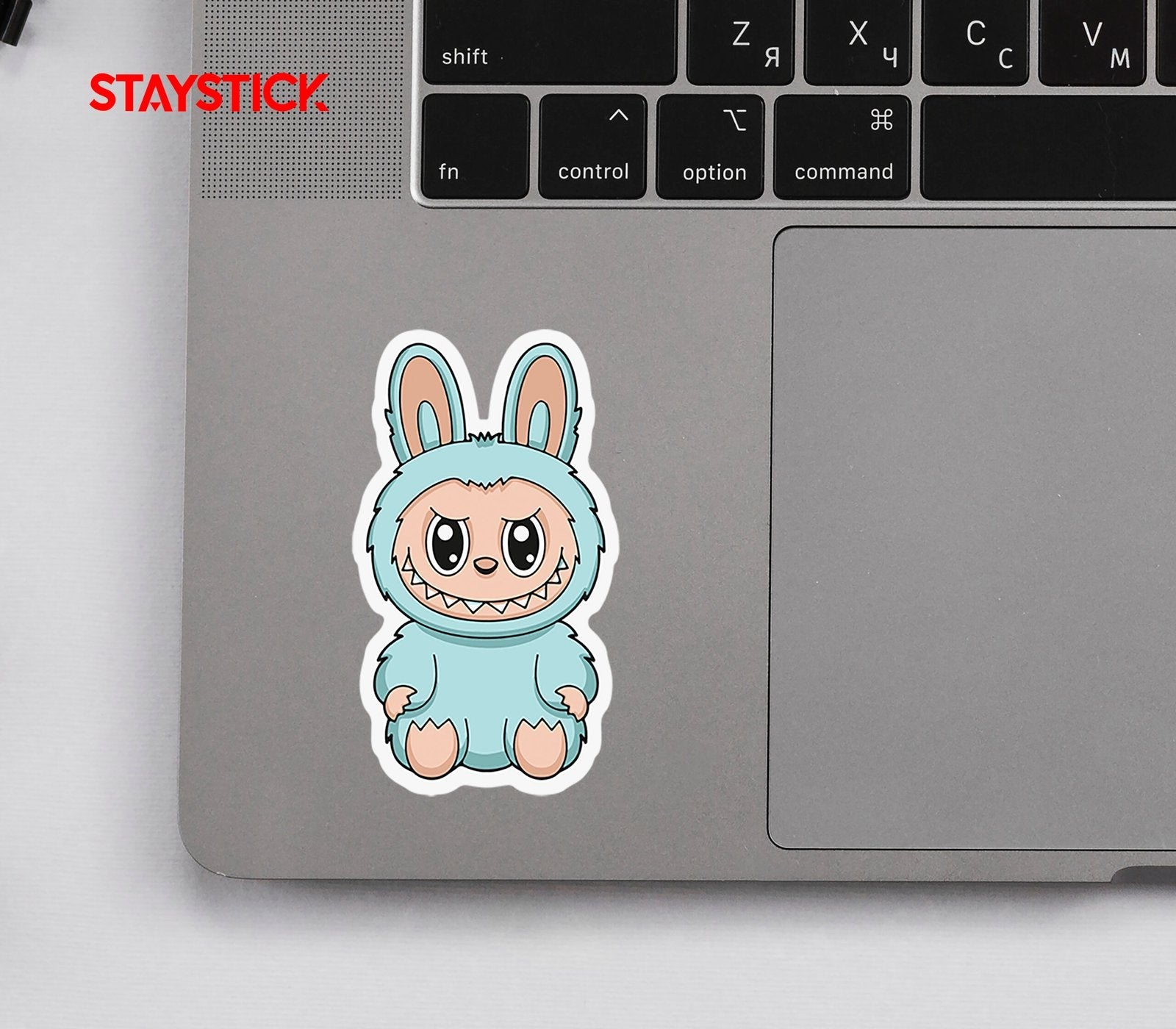 Cute Monster Bunny Sticker Premium Vinyl Sticker