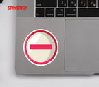 NO ENTRY STICKER Premium Vinyl Sticker