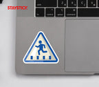 CROSSWALK STICKER Premium Vinyl Sticker