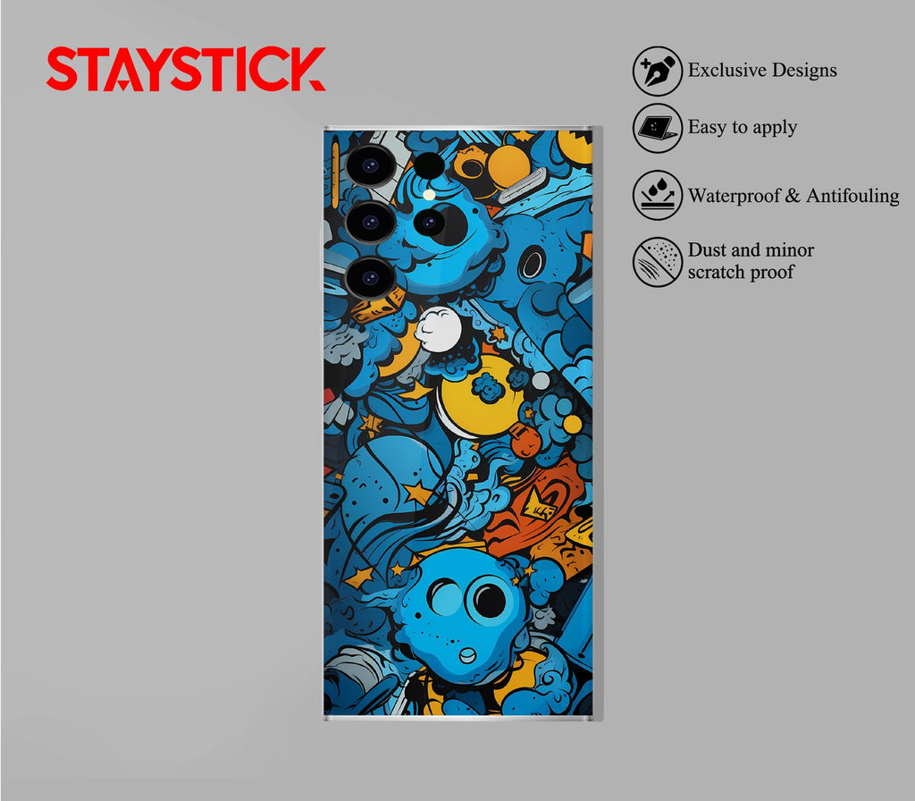 CARTOON MOBILE STICKER