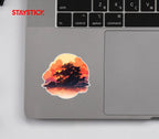 SUNSET ISELAND STICKER Premium Vinyl Sticker