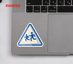 SCHOOL ZONE STICKER Safety Sticker