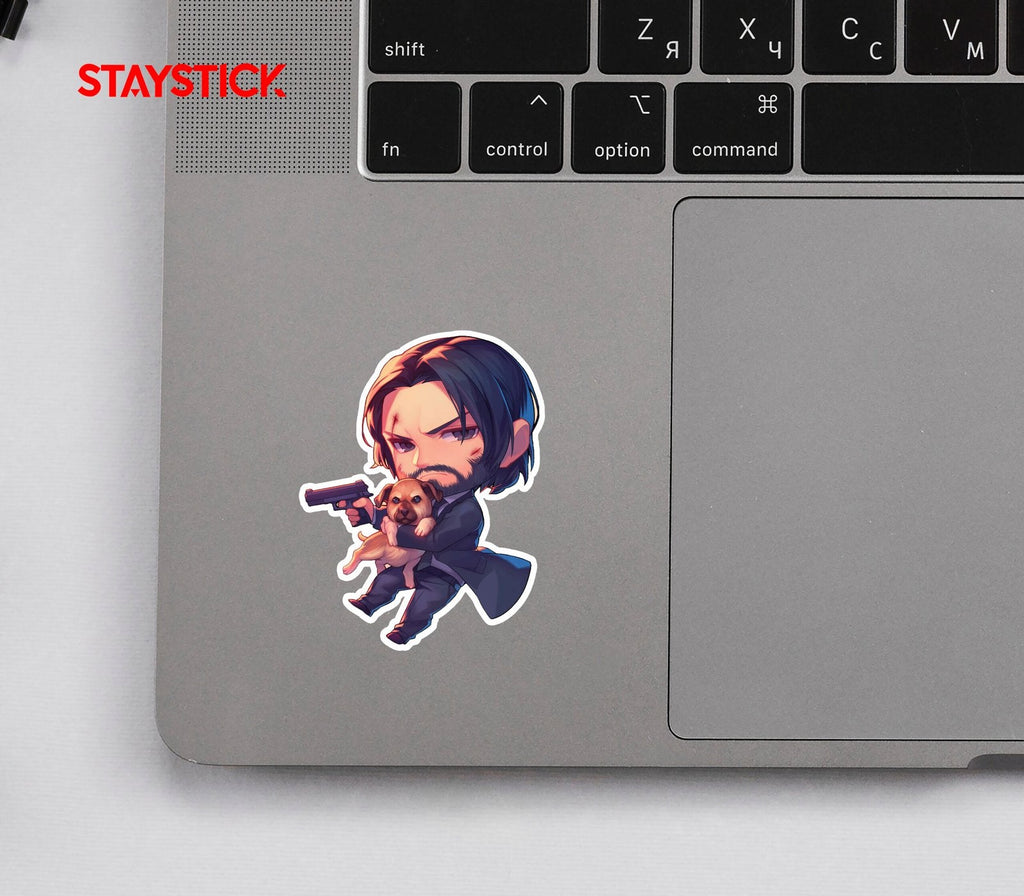 JOHN WICK STICKER Premium Vinyl Sticker