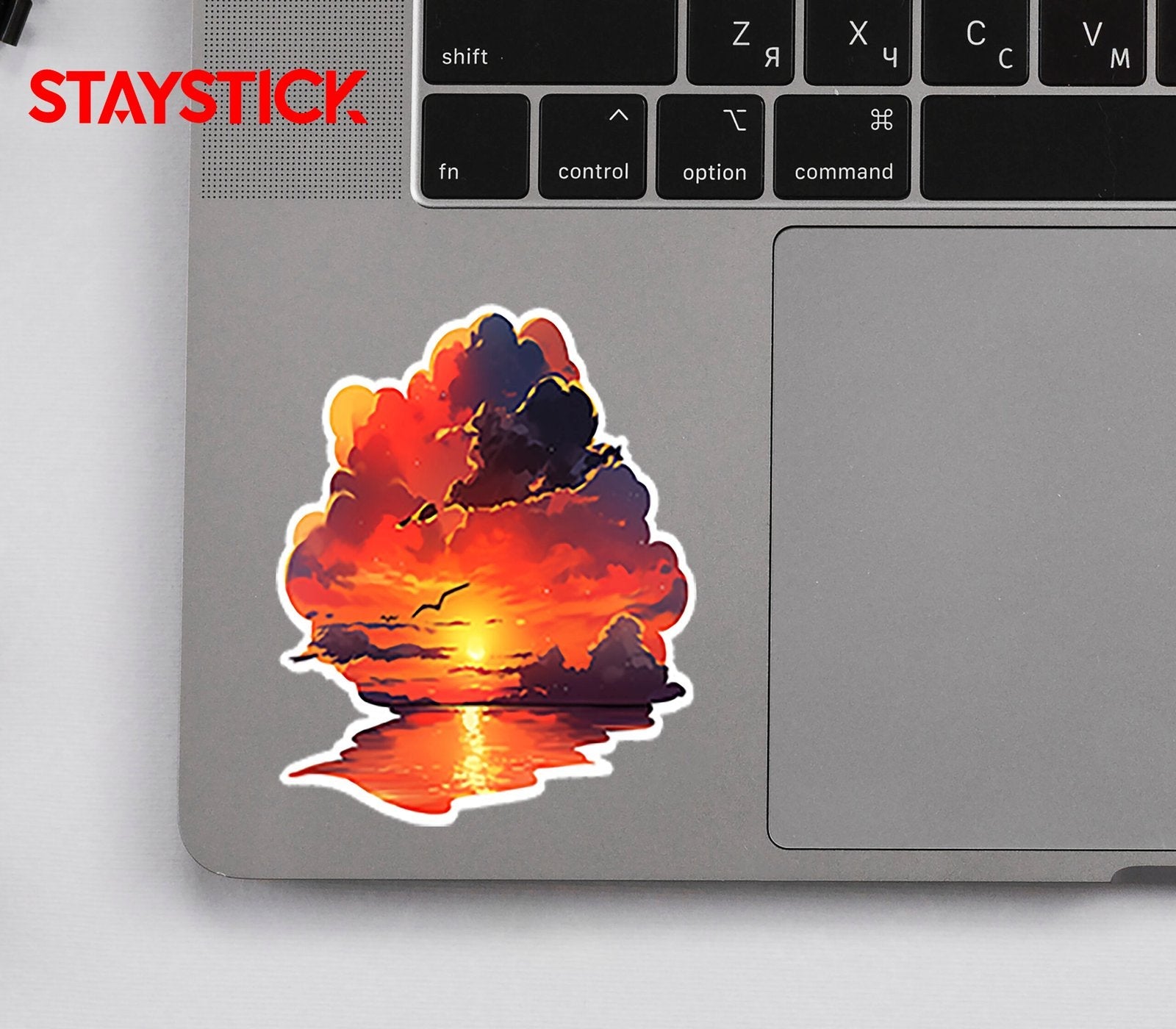 ORANGE SEA STICKER Premium Vinyl Sticker