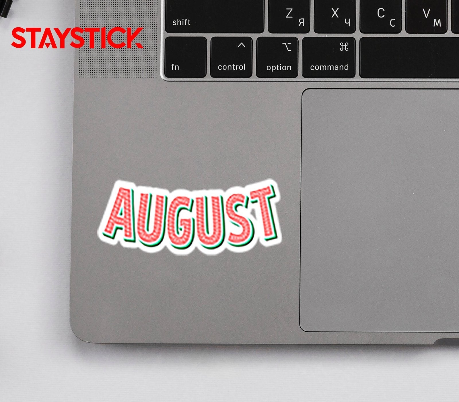 AUGUST STICKER Premium Vinyl Sticker