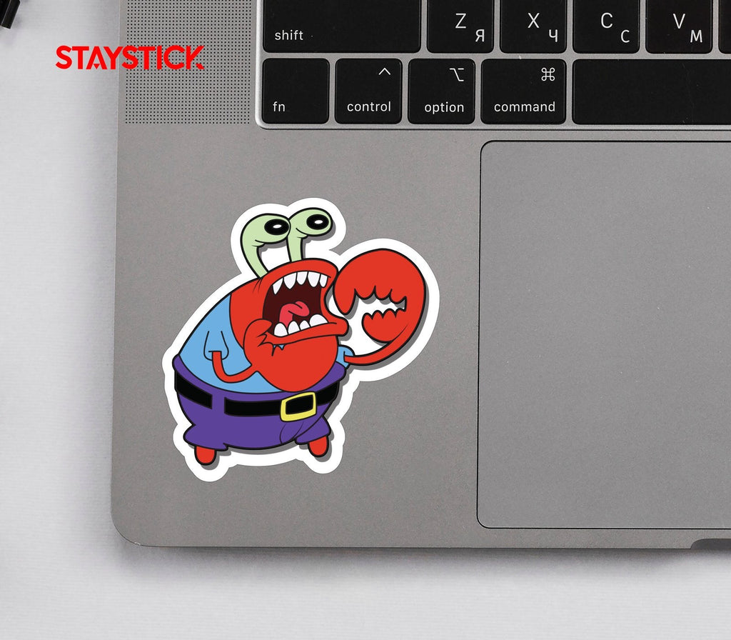 Crabby Sticker Premium Vinyl Sticker