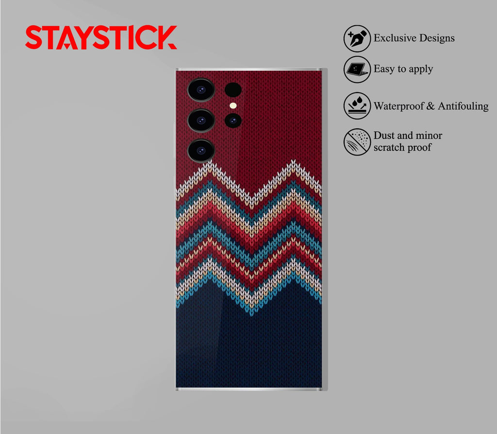 ZIGZAG MOBILE STICKER