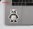 Cute 3D Panda Bear Sticker Premium Vinyl Sticker