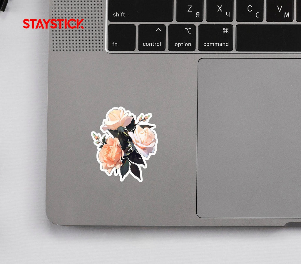 ROSES STICKER Premium Vinyl Sticker