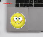 Spongebob Squarepants Smiling Face Sticker Premium Vinyl Sticker