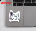 RELAX STICKER Premium Vinyl Sticker
