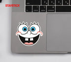 Spongebob Squarepants Face Sticker Premium Vinyl Sticker