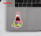 Surprised Patrick Star Sticker Premium Vinyl Sticker