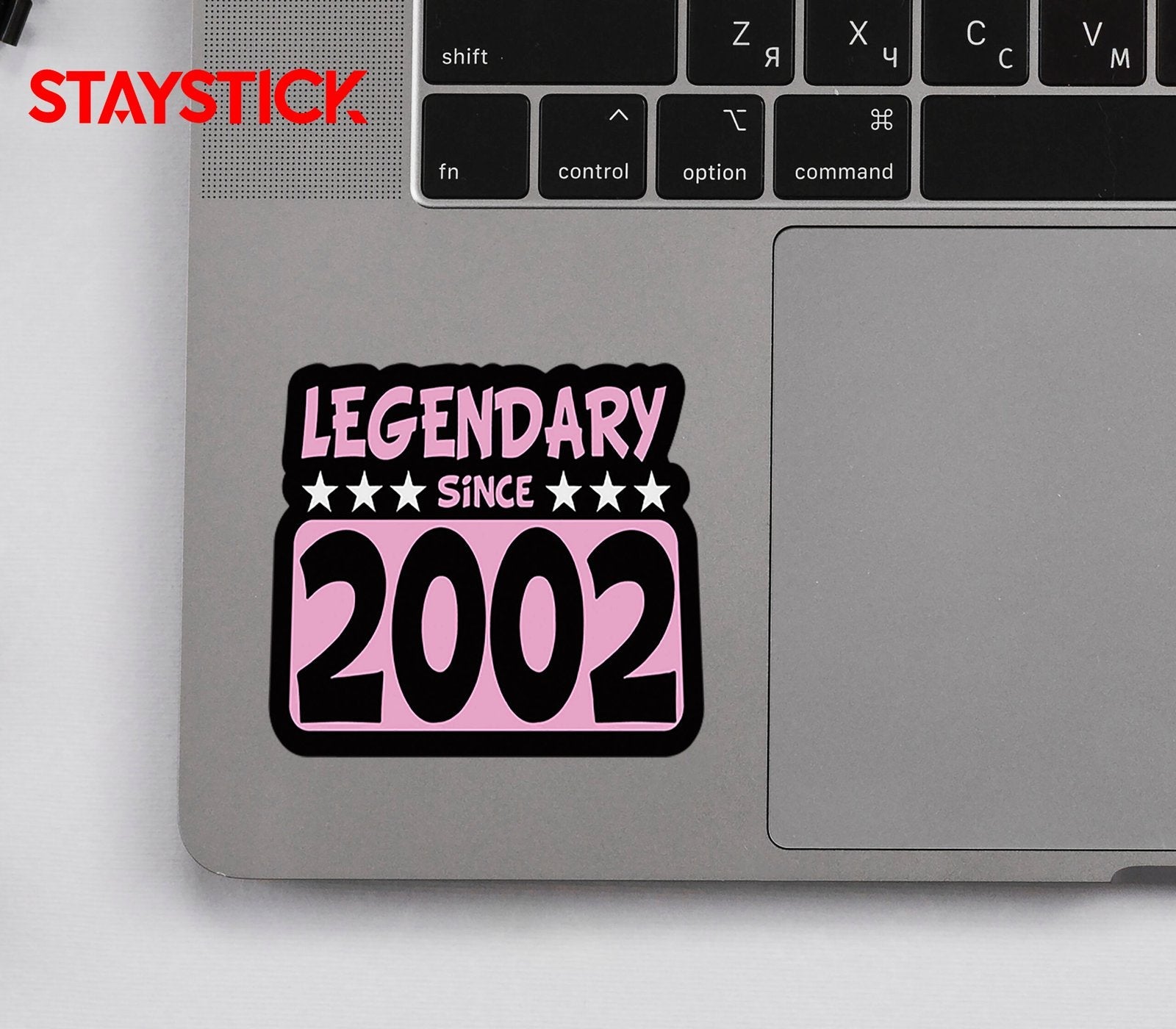SINCE 2002 STICKER Premium Vinyl Sticker
