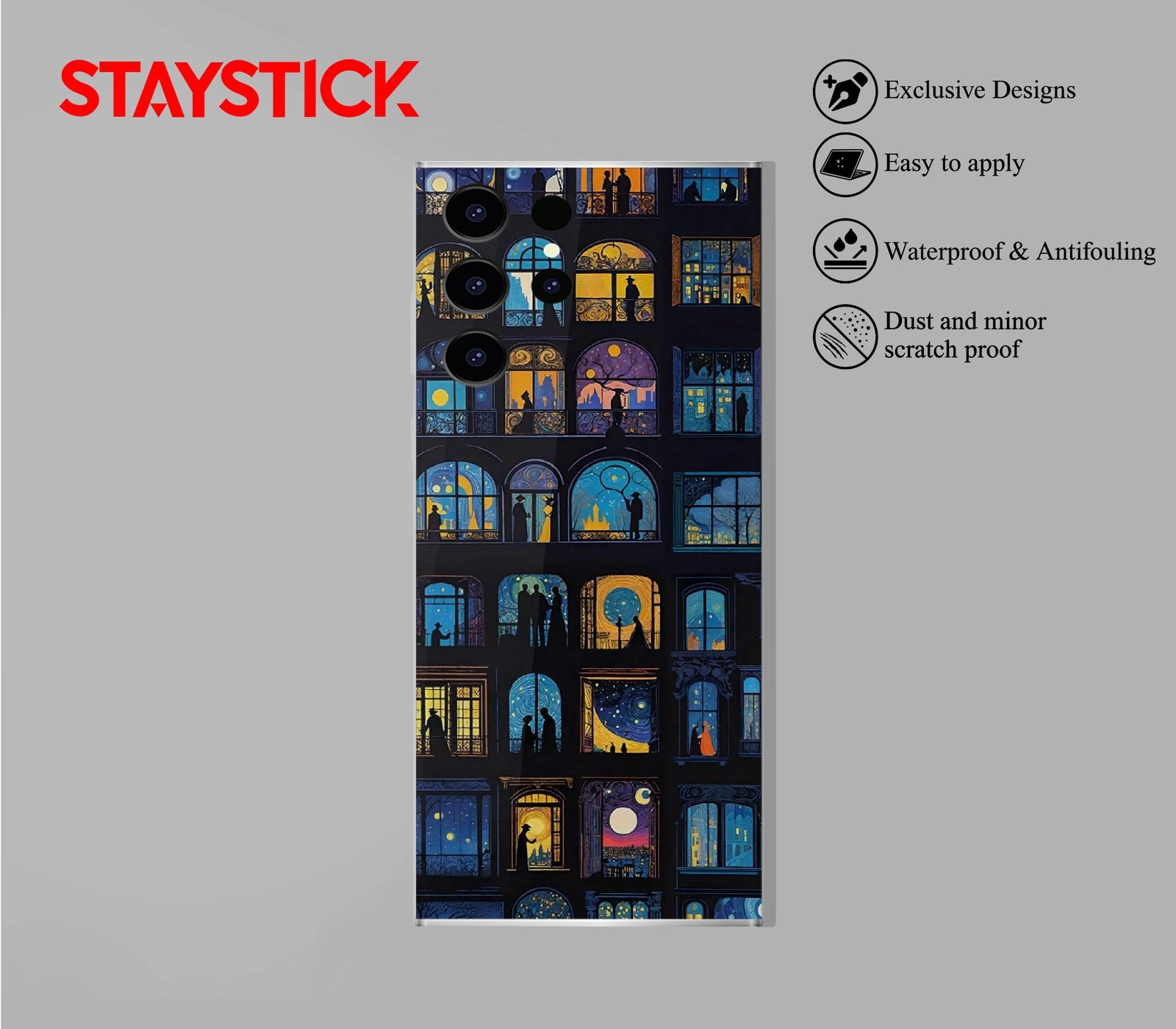 NIGHT SKIES MOBILE STICKER