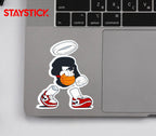 HOOP HALO STICKER Premium Vinyl Sticker