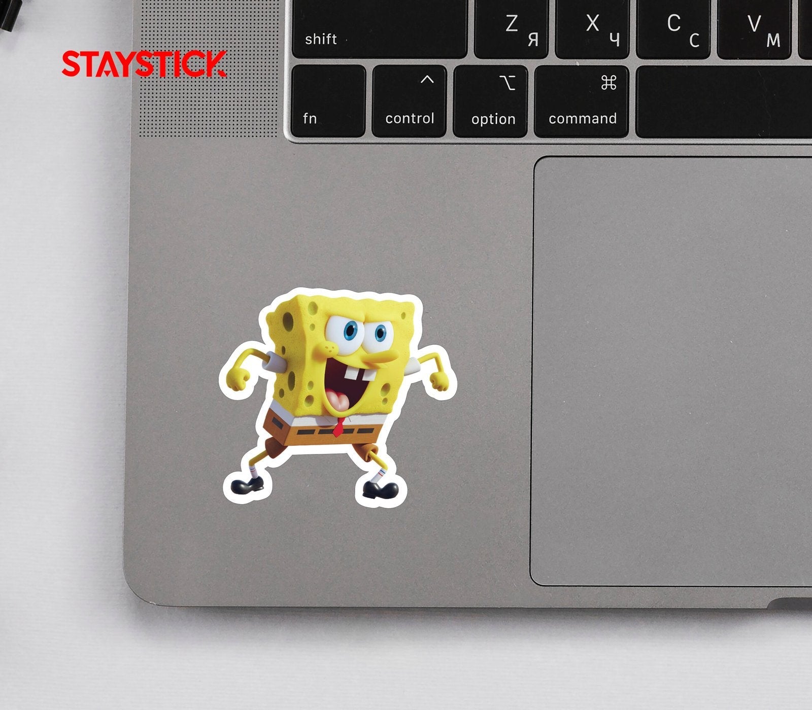 Surprised Patrick Star Sticker 3D Premium Sticker