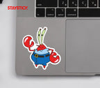 Mr. Krabs Sticker Premium Vinyl Sticker
