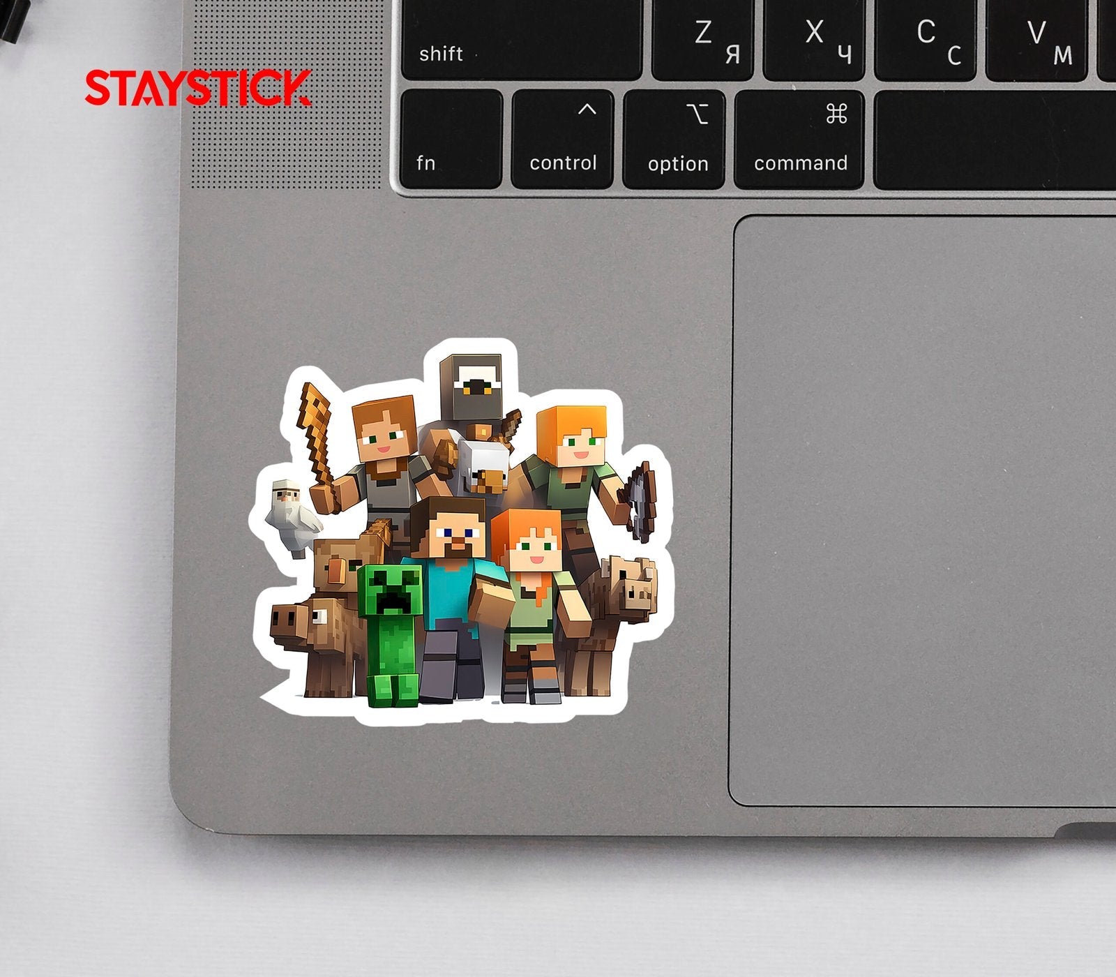 Surprised Patrick Star Sticker 3D Premium Sticker