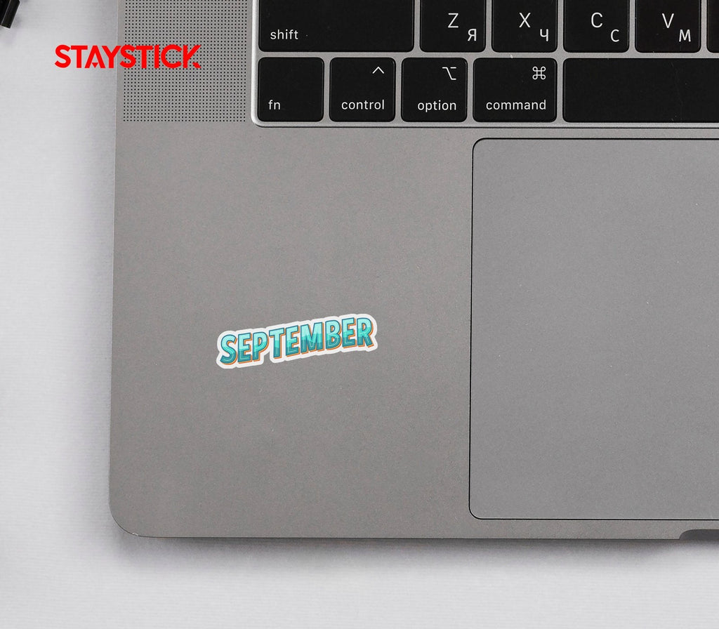 SEPTEMBER STICKER Premium Vinyl Sticker