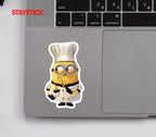Chef Minion Sticker Premium Vinyl Sticker