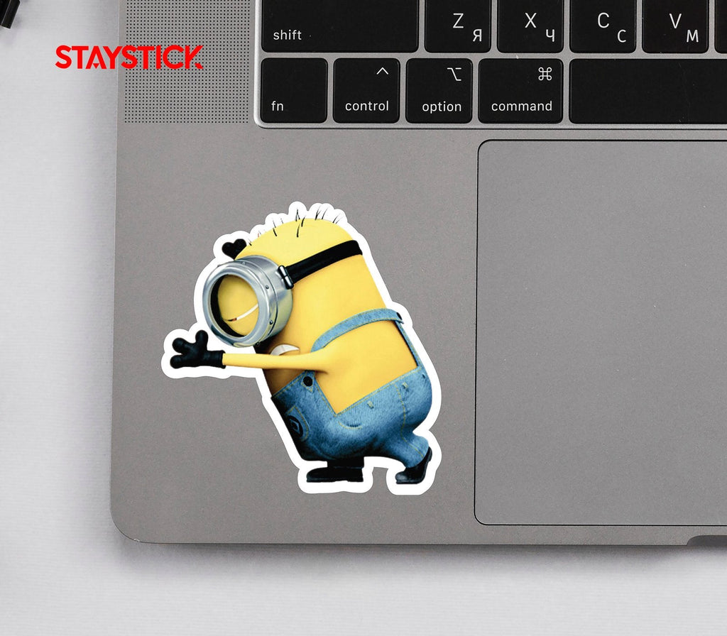 Despicable Me Minion Dab Sticker Premium Vinyl Sticker