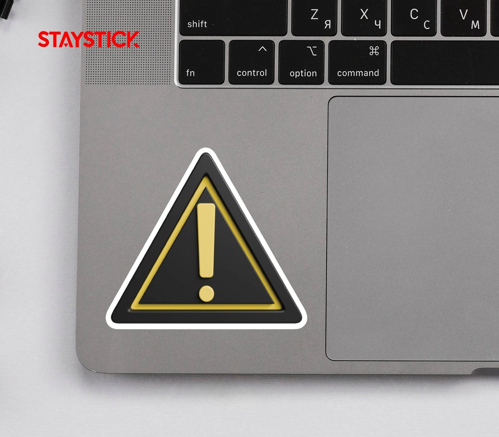 TRIANGULAR WARNING STICKER Safety Sticker