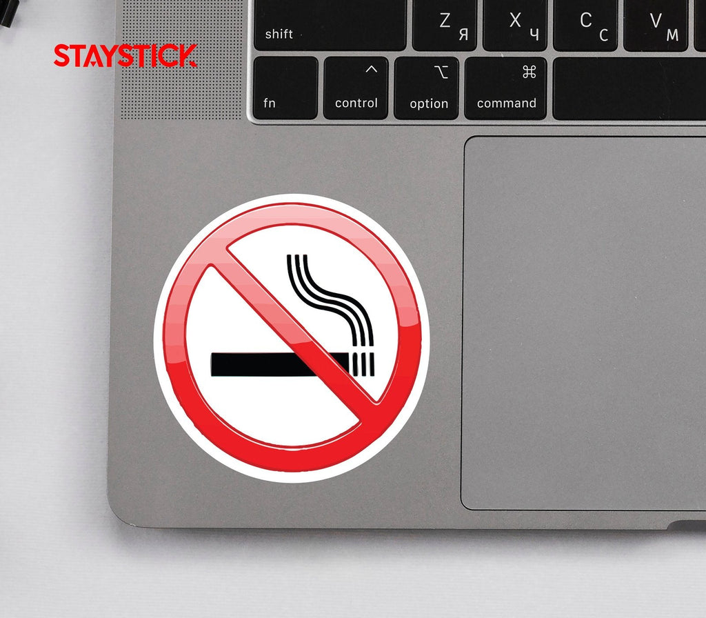 NO SMOKING STICKER Premium Vinyl Sticker