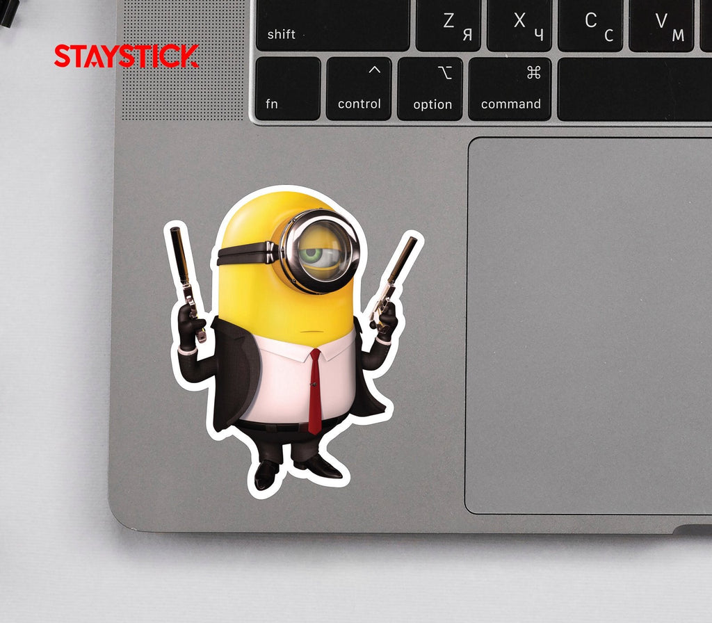 Hitman Minion Sticker Premium Vinyl Sticker