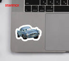 Cars Francesco Bernoulli Sticker Premium Vinyl Sticker