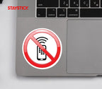 NO PHONE ALLOW  STICKER Premium Vinyl Sticker