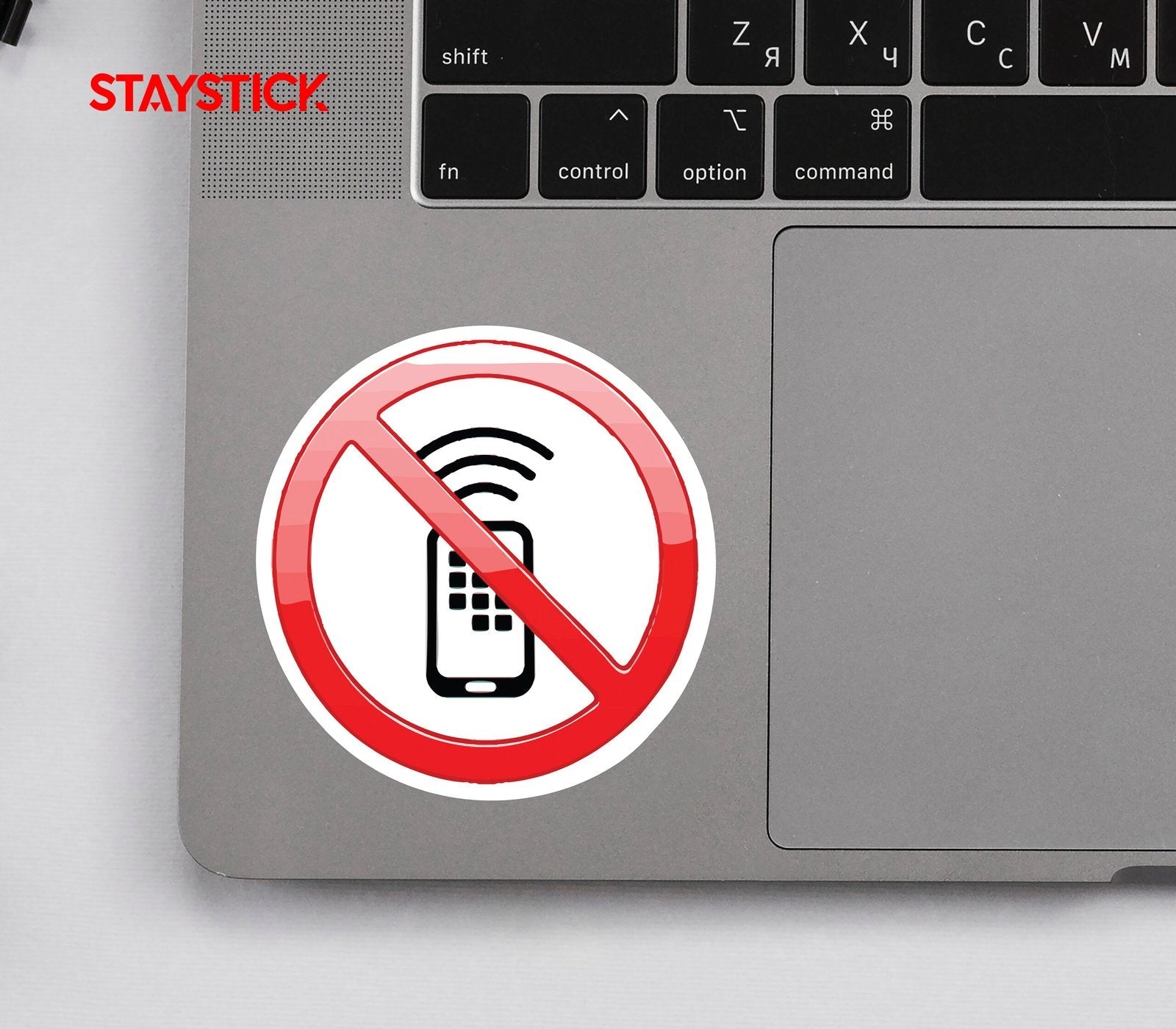 NO PHONE ALLOW  STICKER Premium Vinyl Sticker