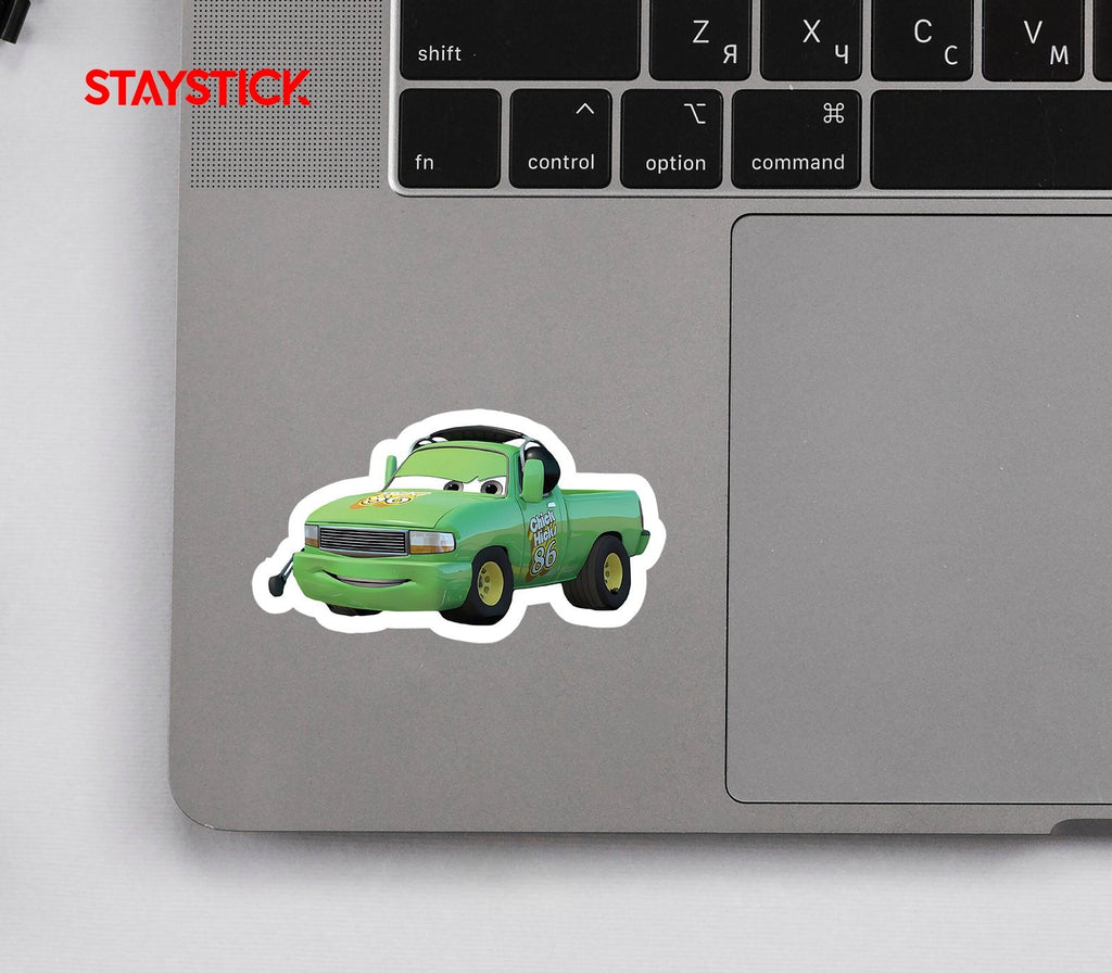 Cars Chick Hicks Hauler Sticker Premium Vinyl Sticker